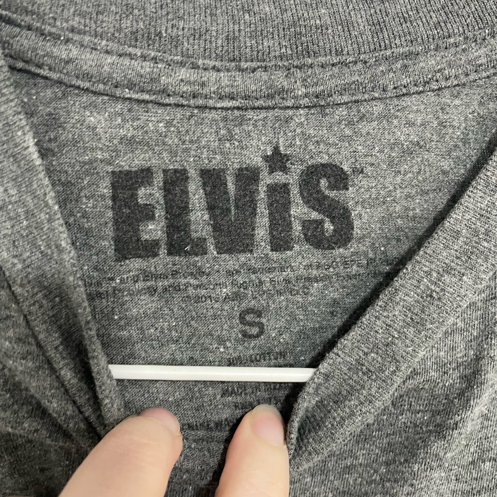 Gray Elvis Presley Graphic T-Shirt - Picture 3 of 3
